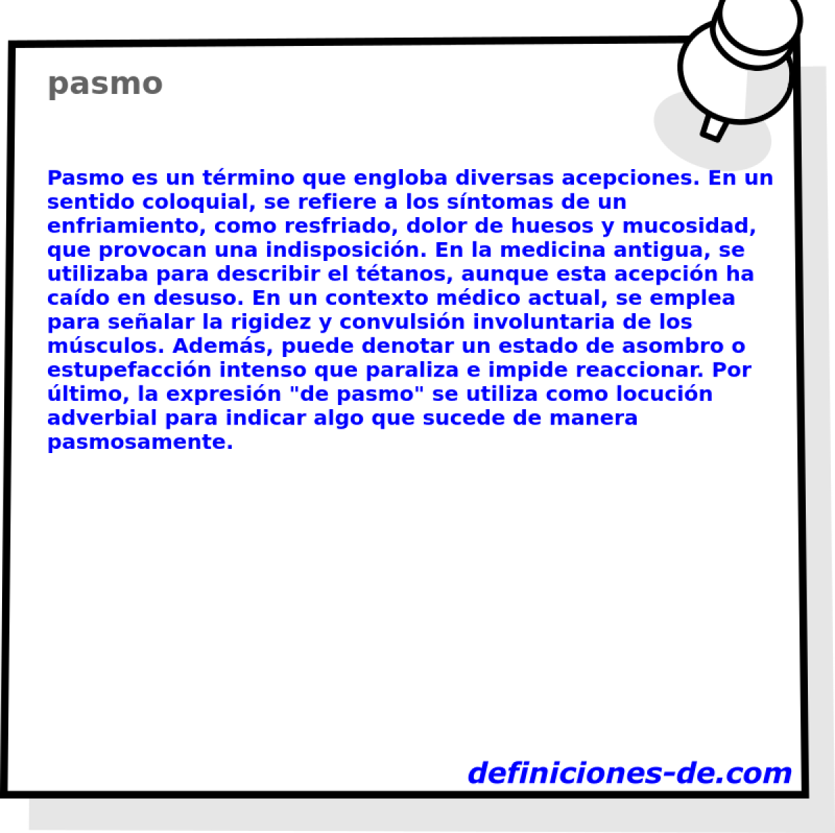 pasmo 