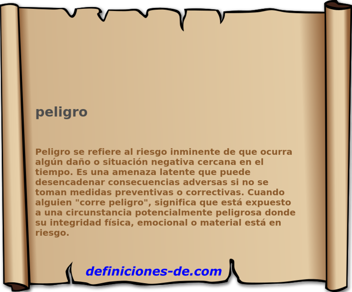 peligro 