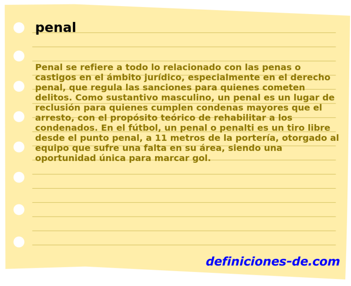 penal 