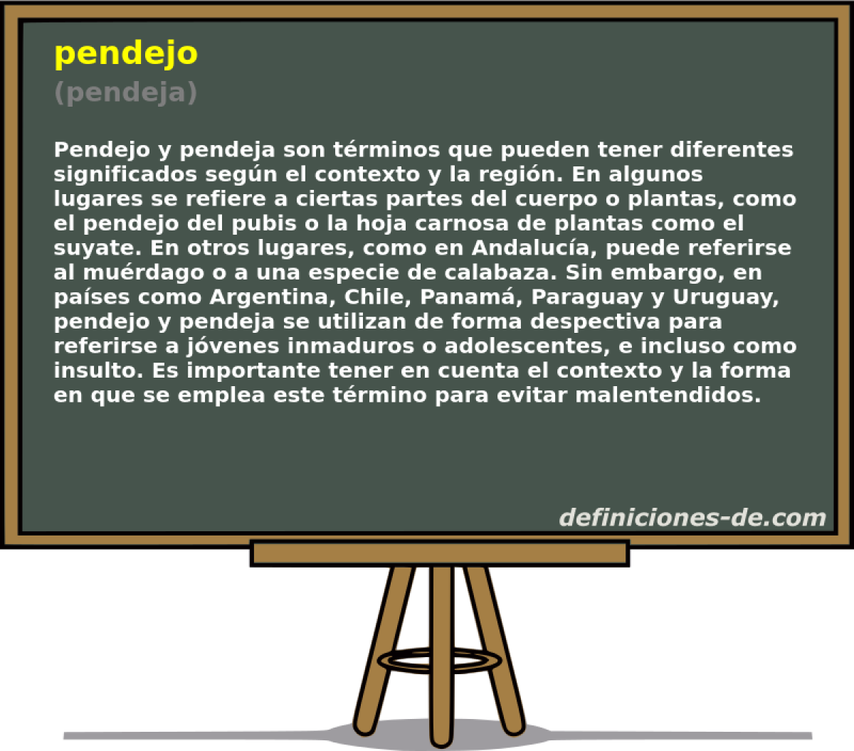 pendejo (pendeja)