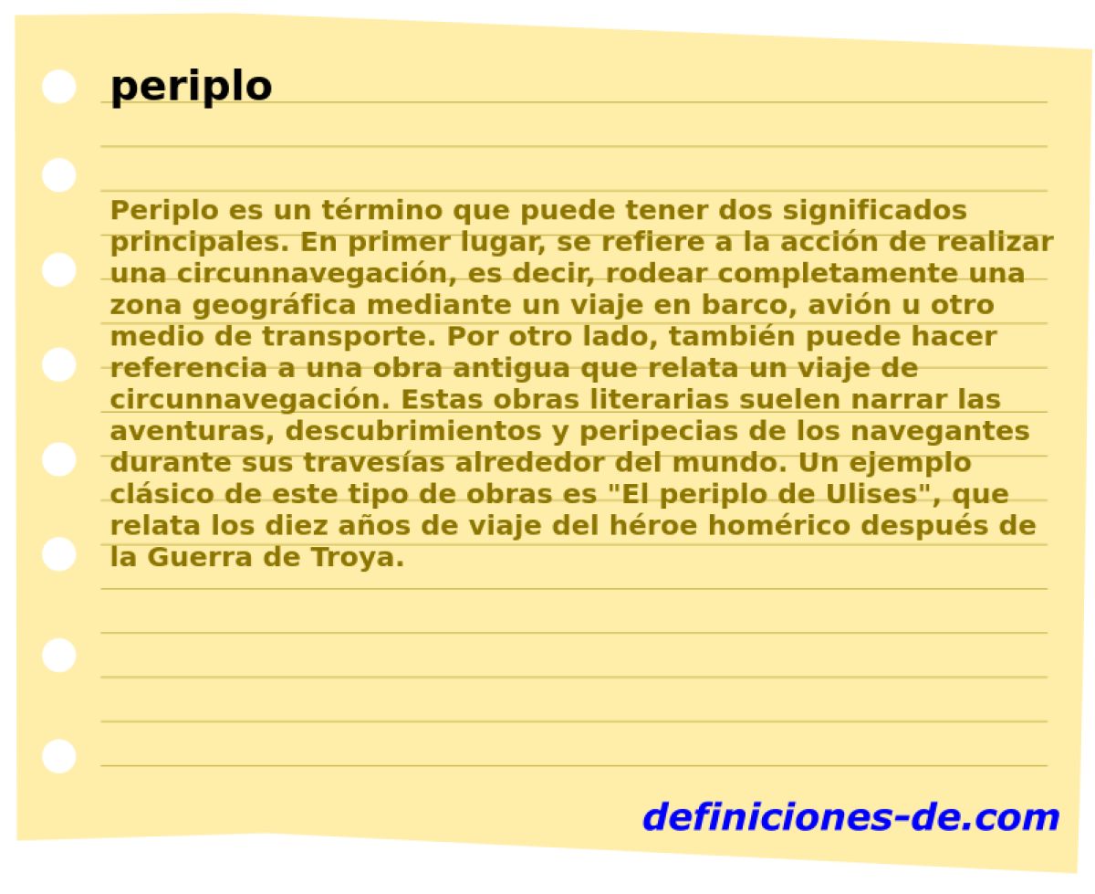 periplo 