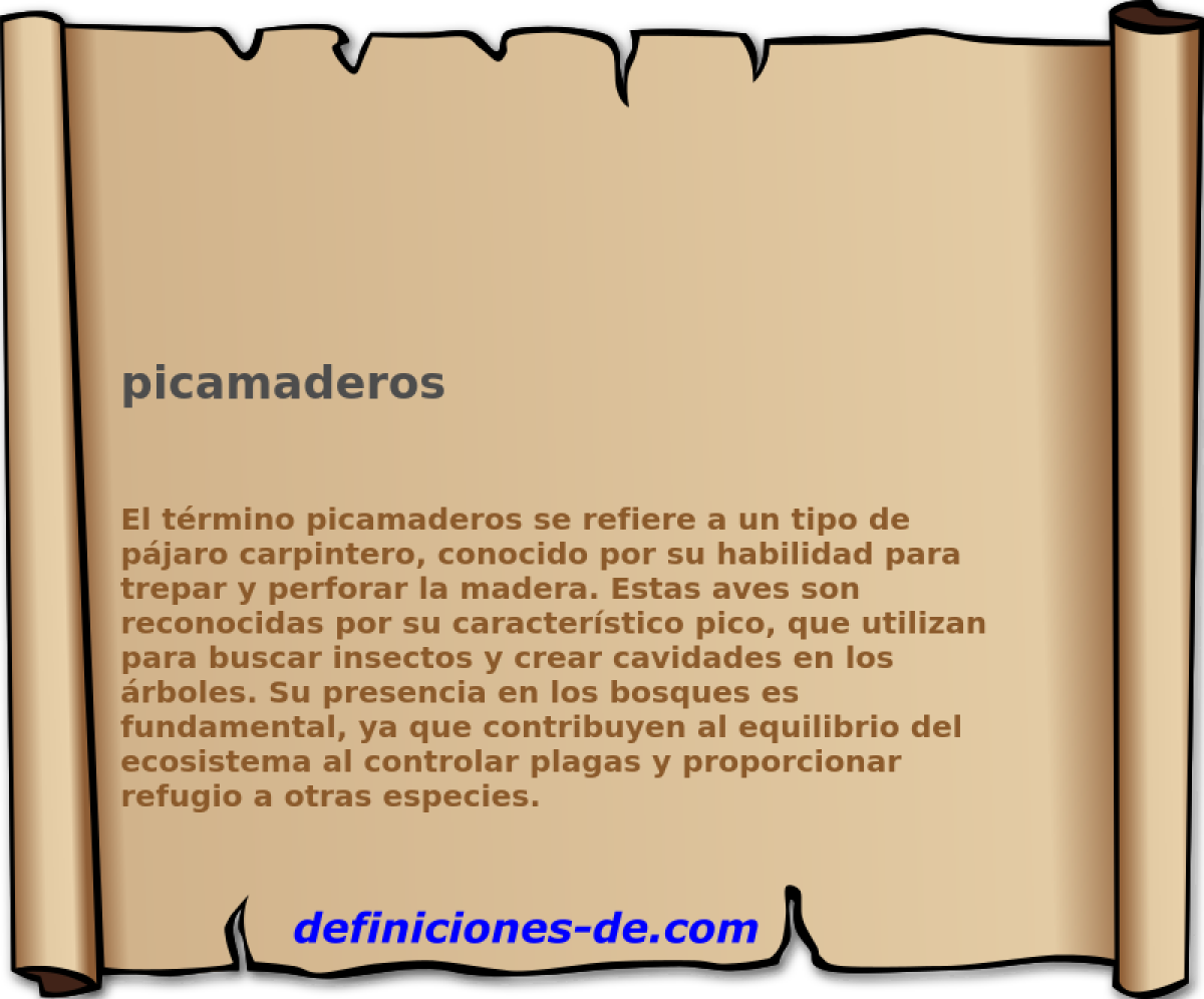 picamaderos 