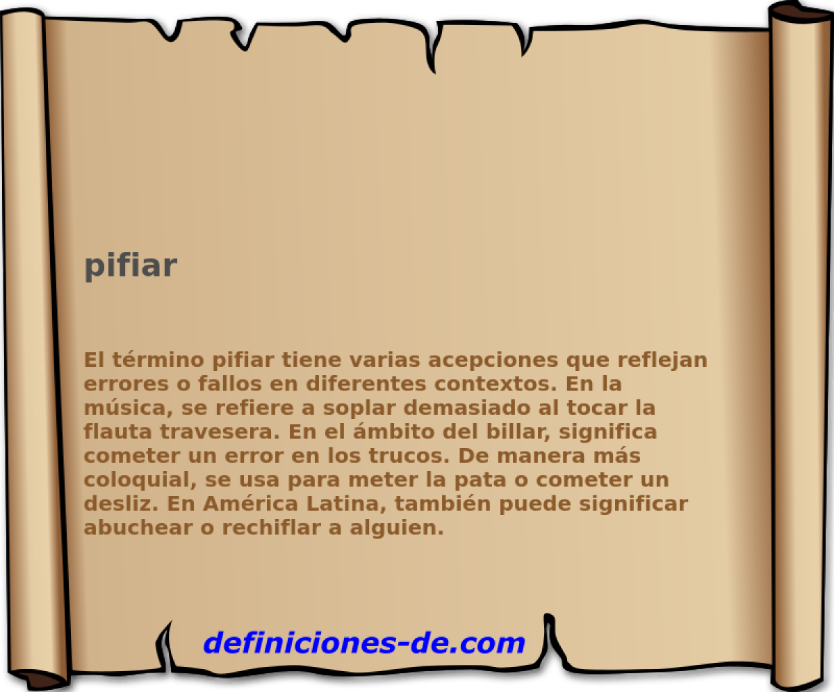 pifiar 