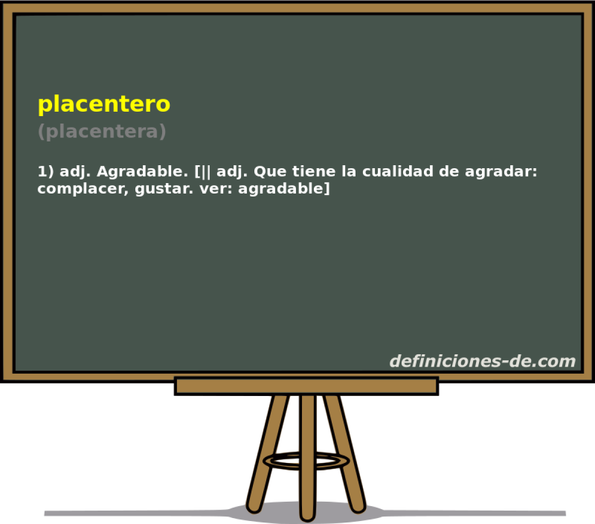 placentero (placentera)