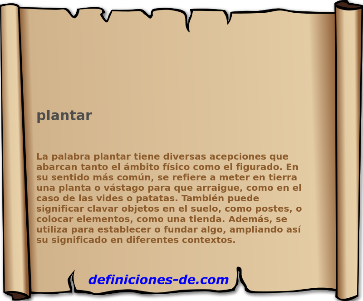 plantar 