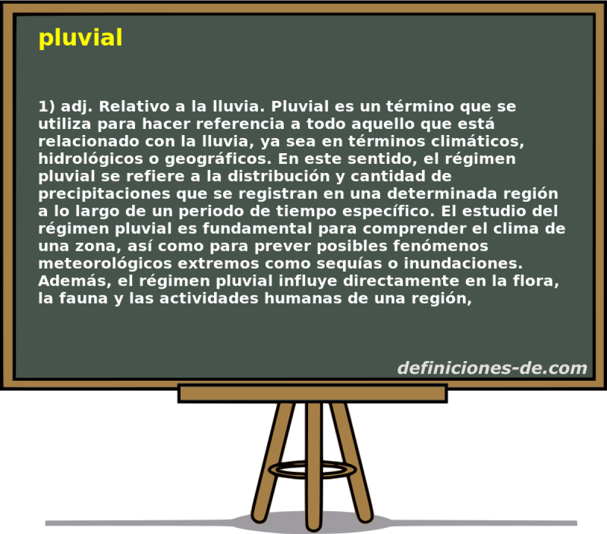 pluvial 