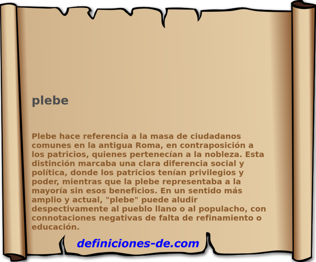 plebe 