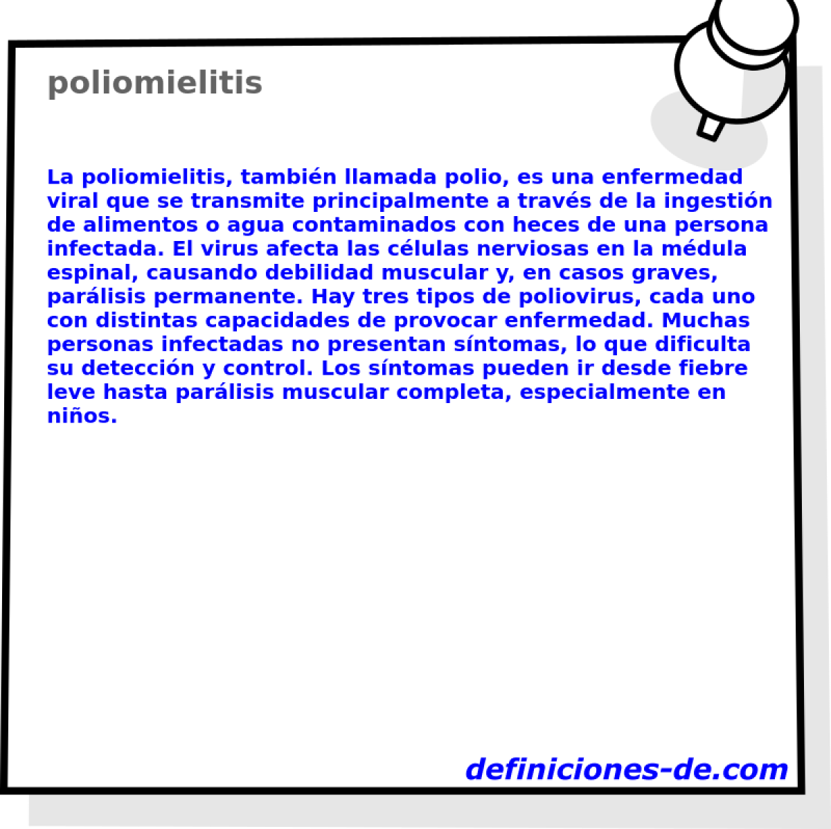 poliomielitis 