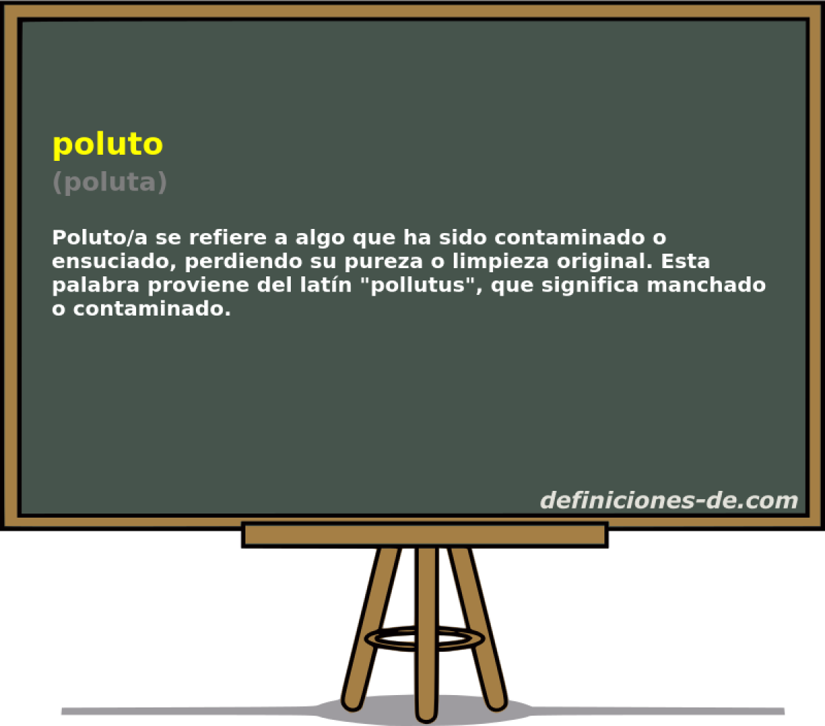 poluto (poluta)