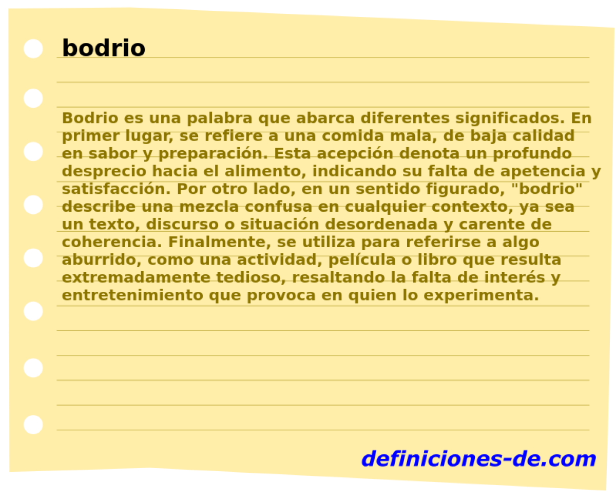 bodrio 