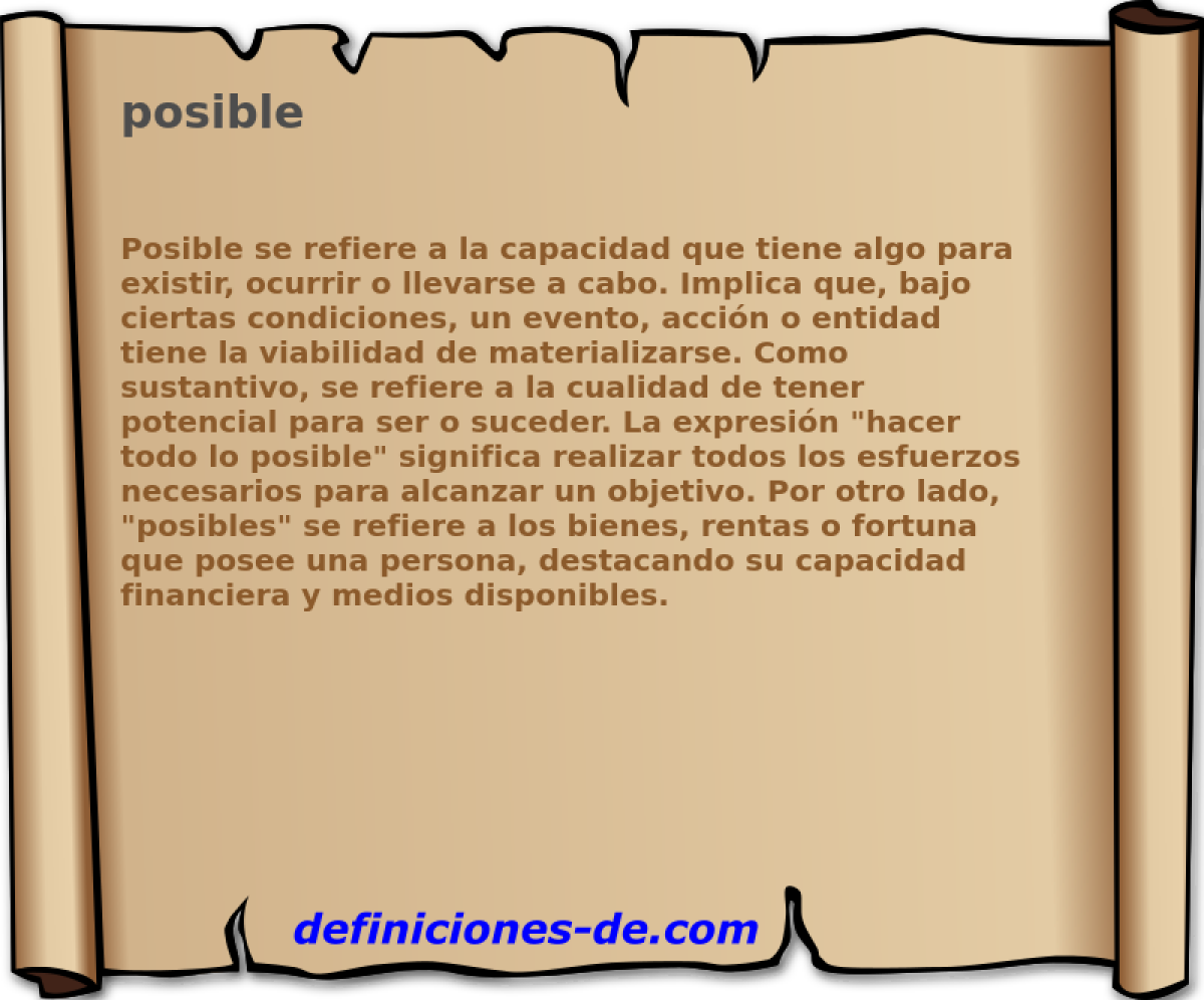 posible 