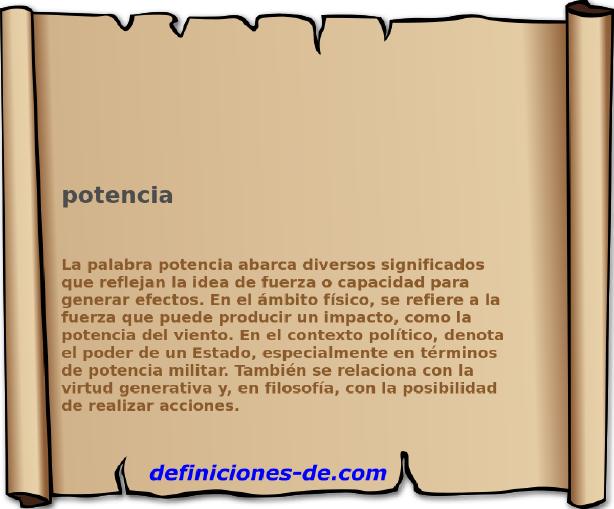 potencia 