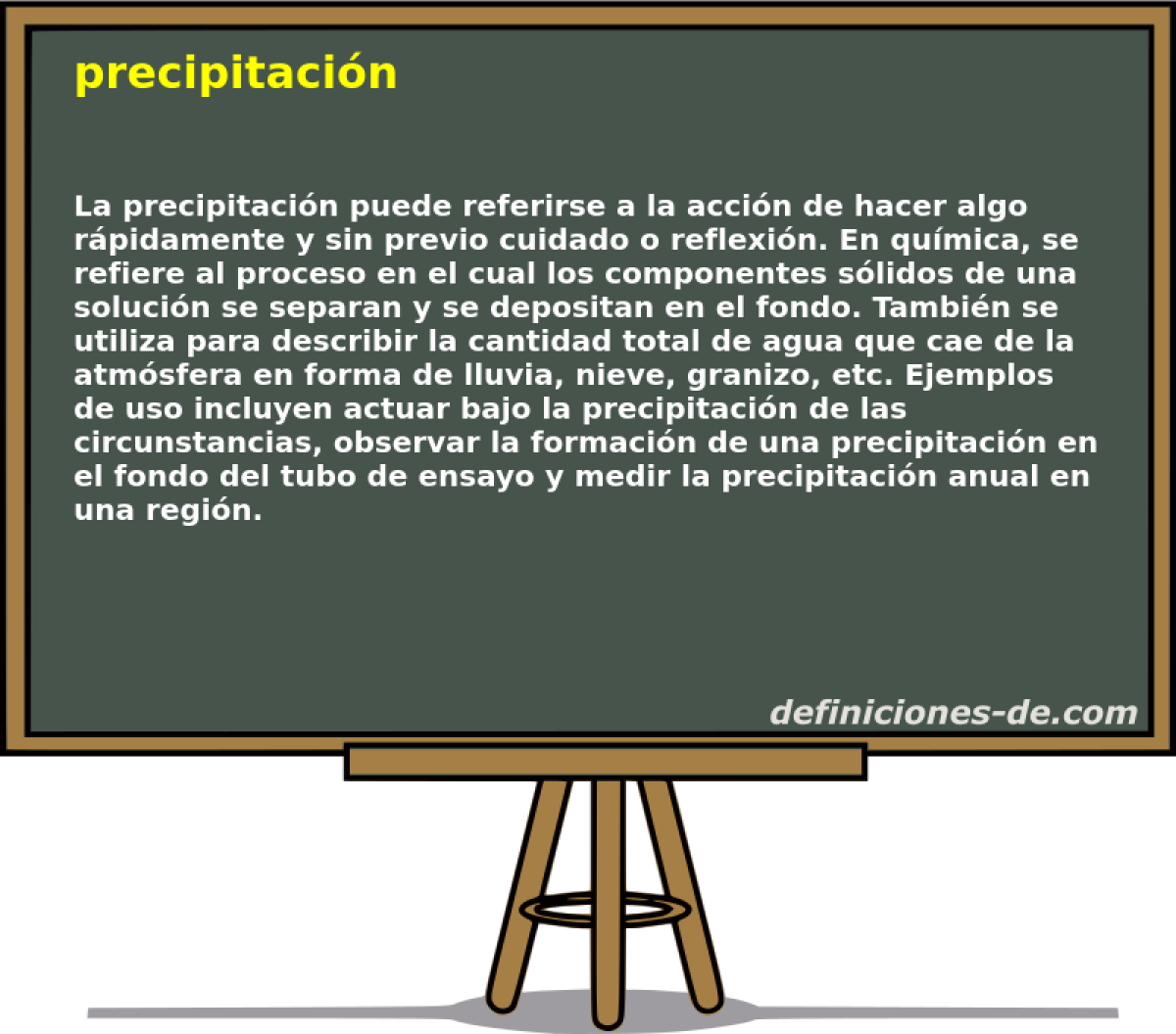 precipitacin 