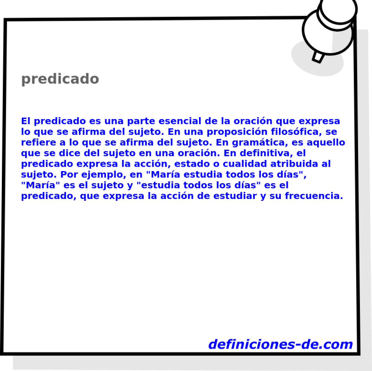 predicado 