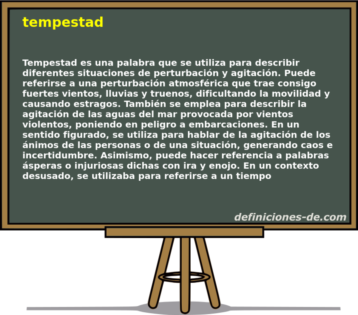 tempestad 