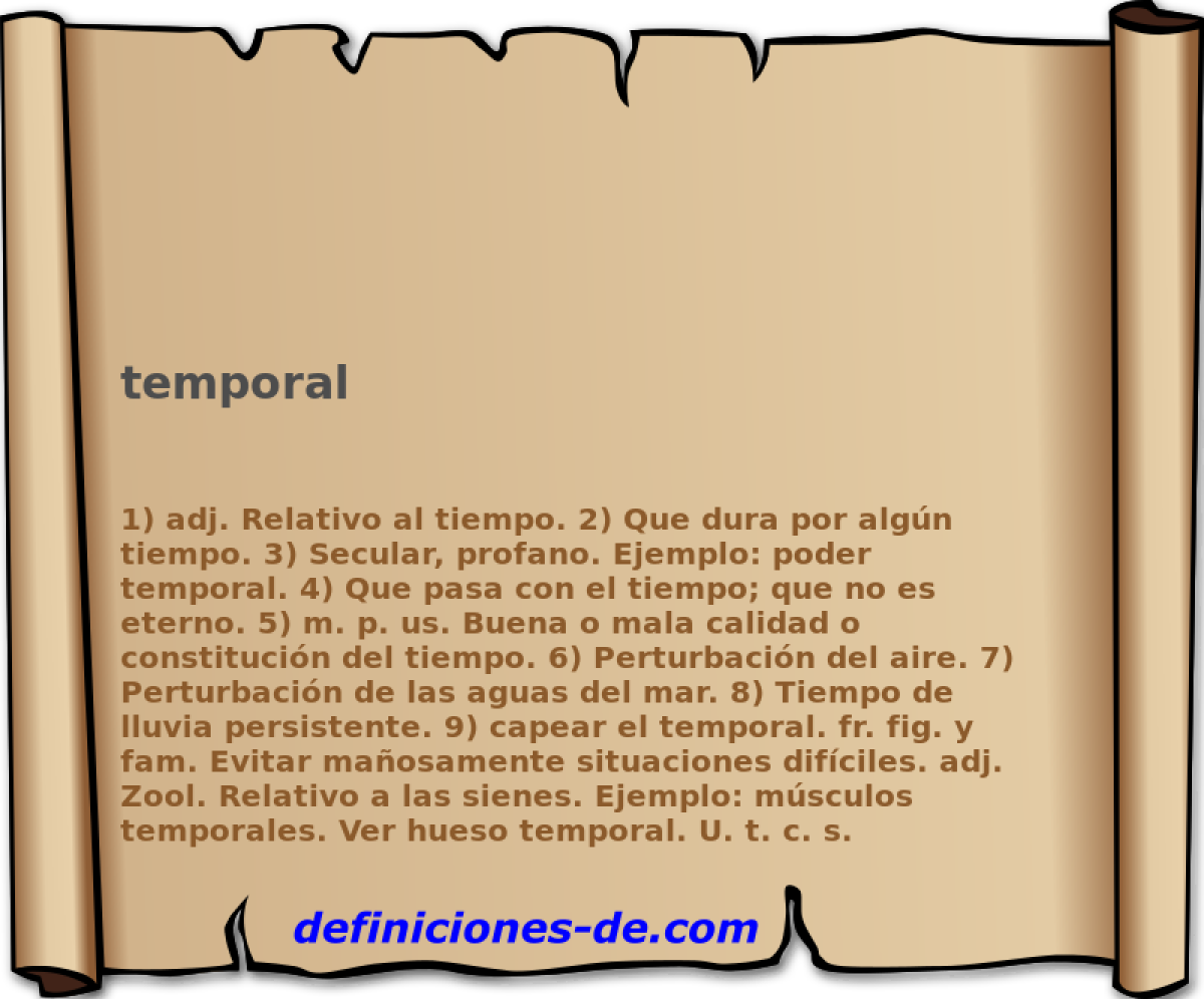 temporal 