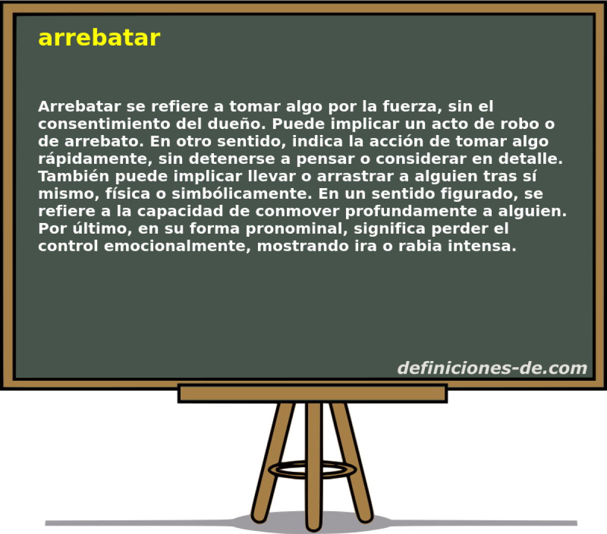 arrebatar 