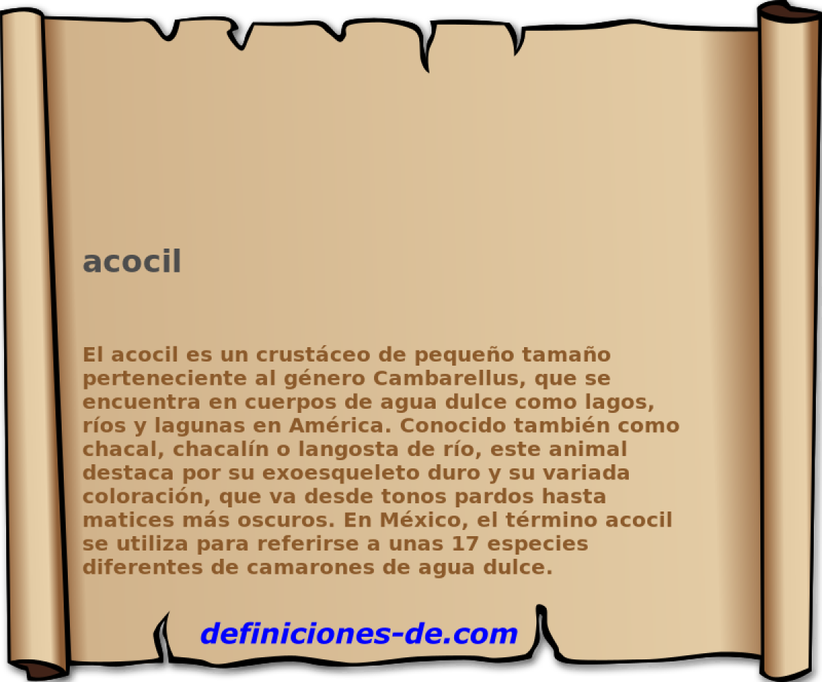 acocil 
