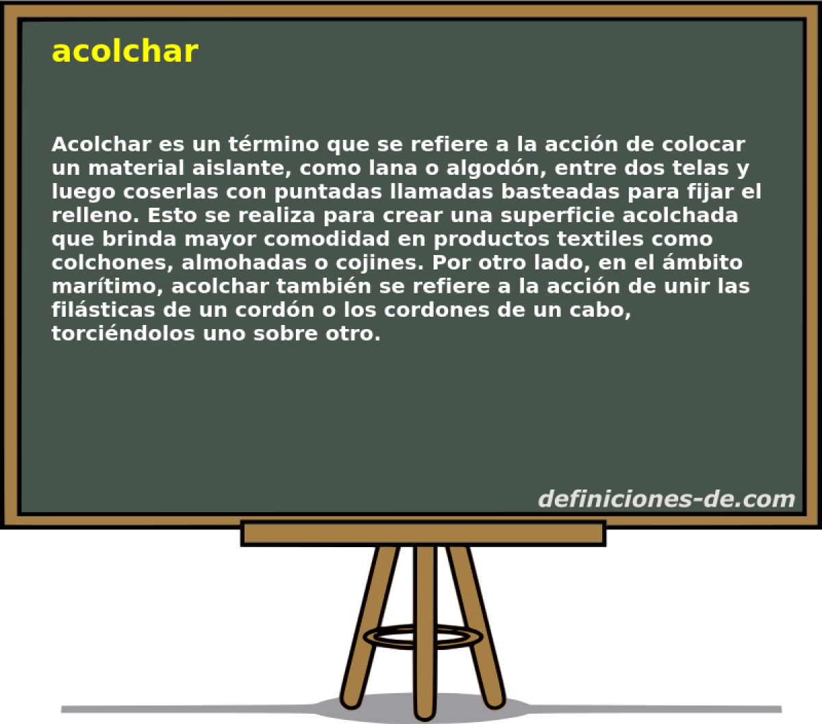 acolchar 