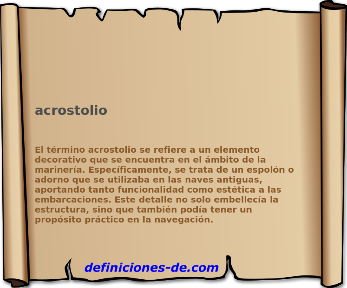 acrostolio 