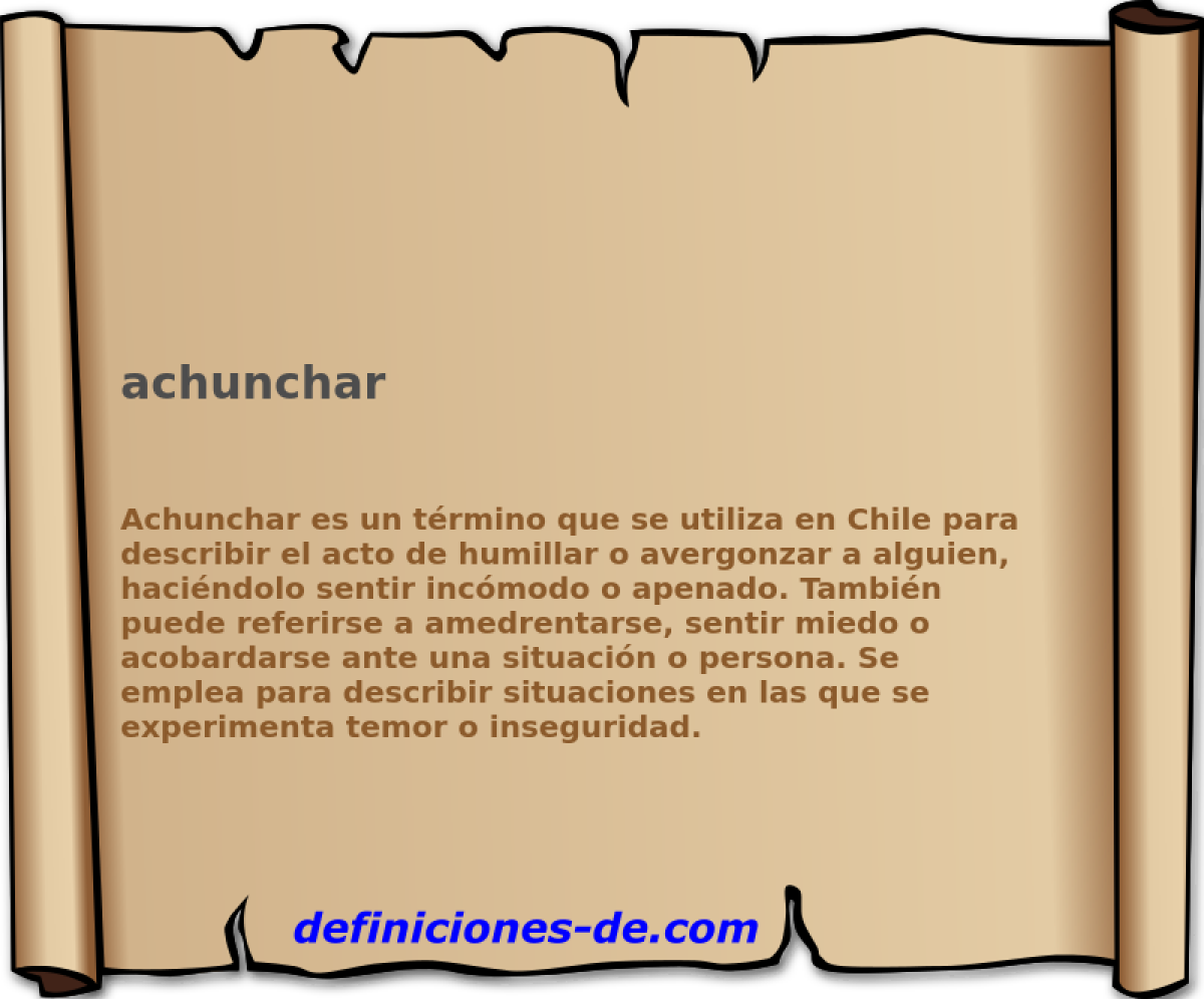 achunchar 