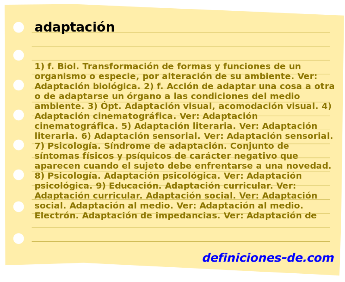 adaptacin 