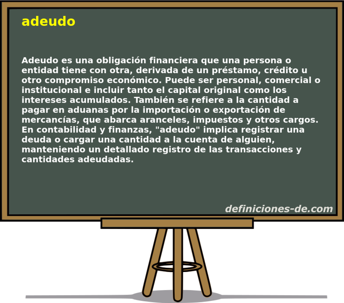 adeudo 