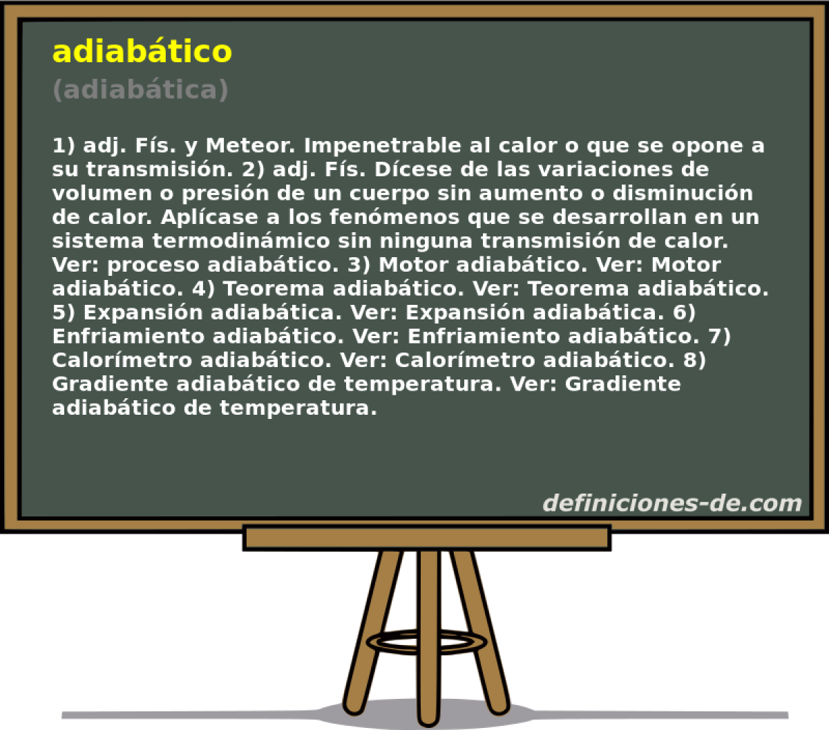 adiabtico (adiabtica)