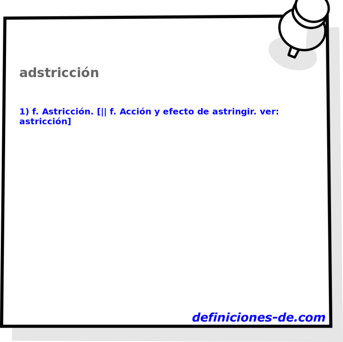 adstriccin 