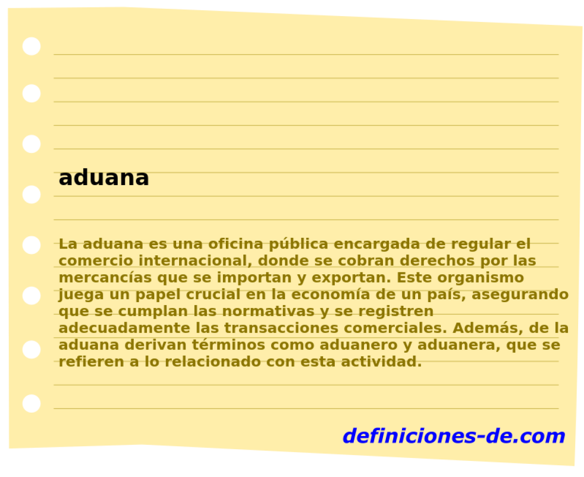 aduana 