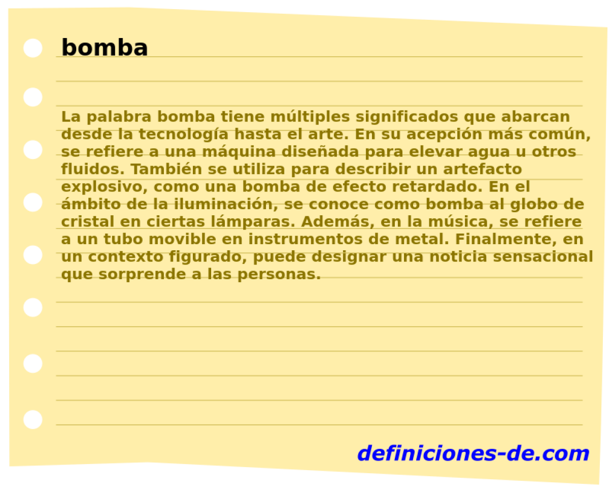 bomba 