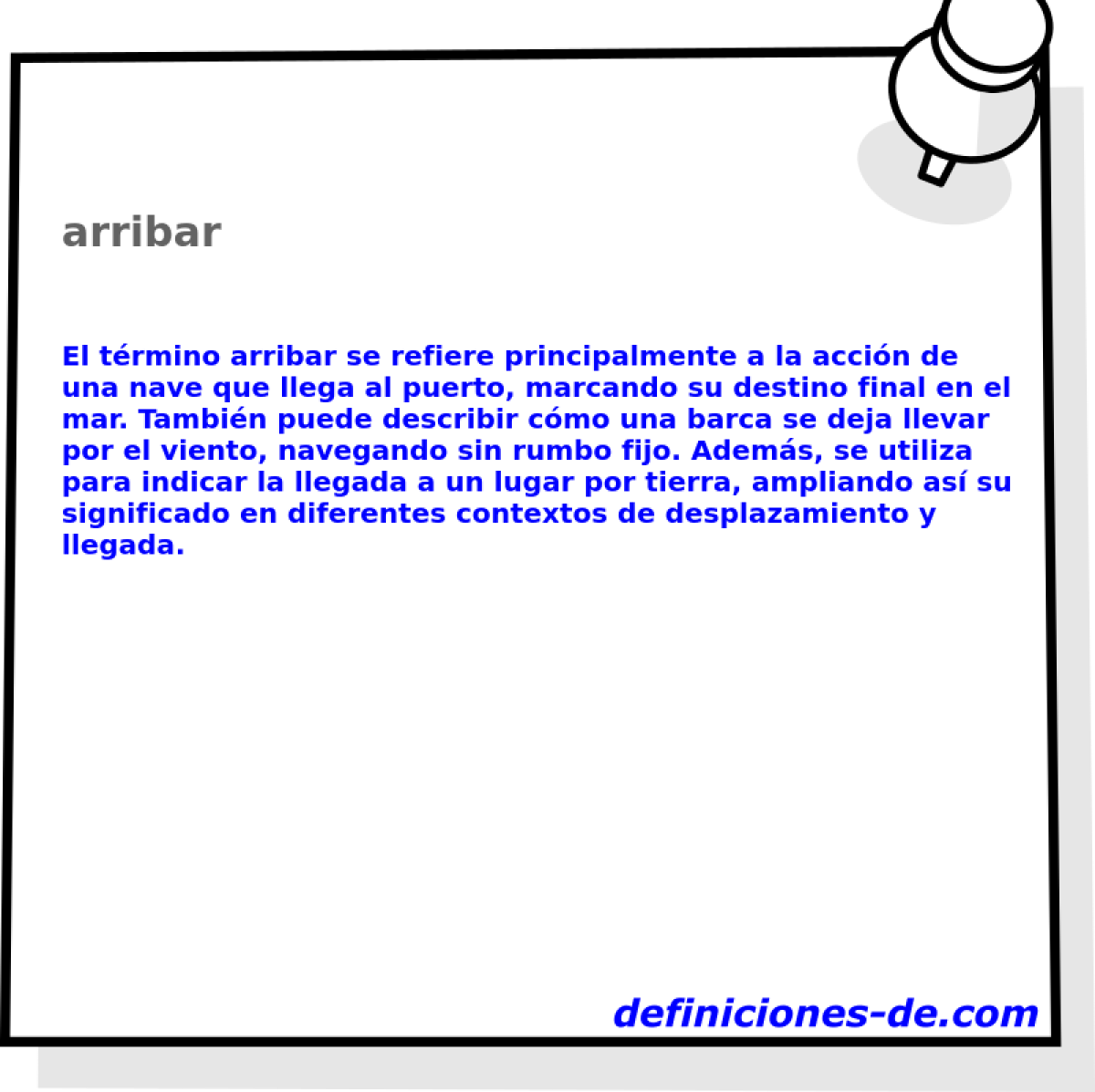 arribar 