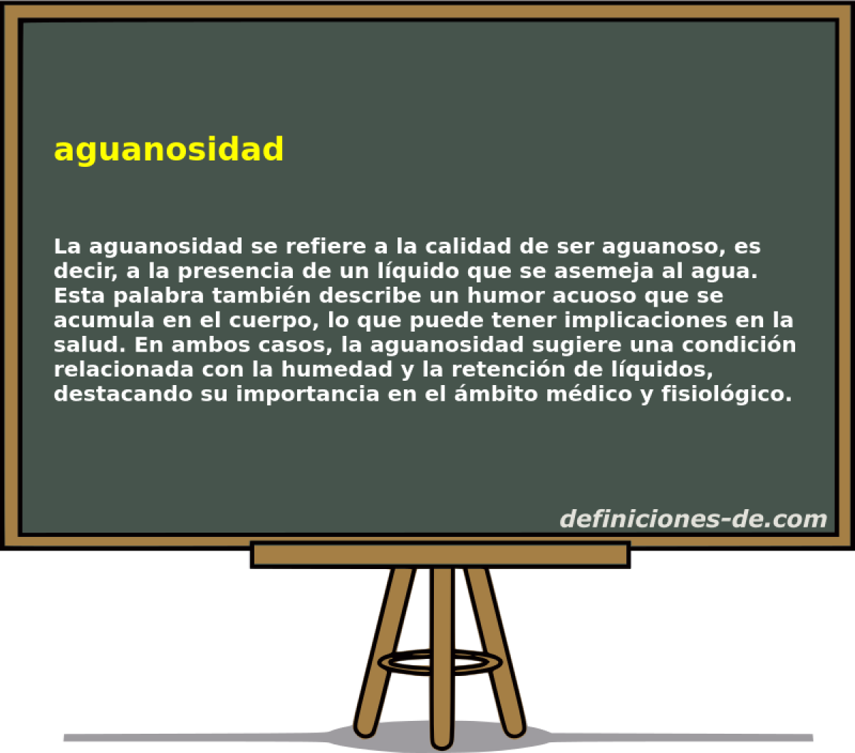 aguanosidad 