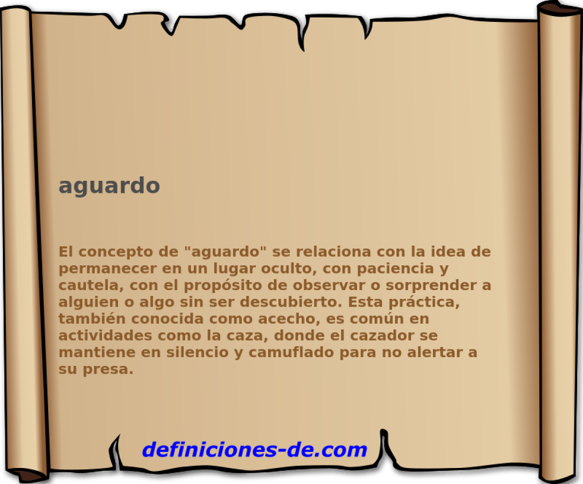 aguardo 