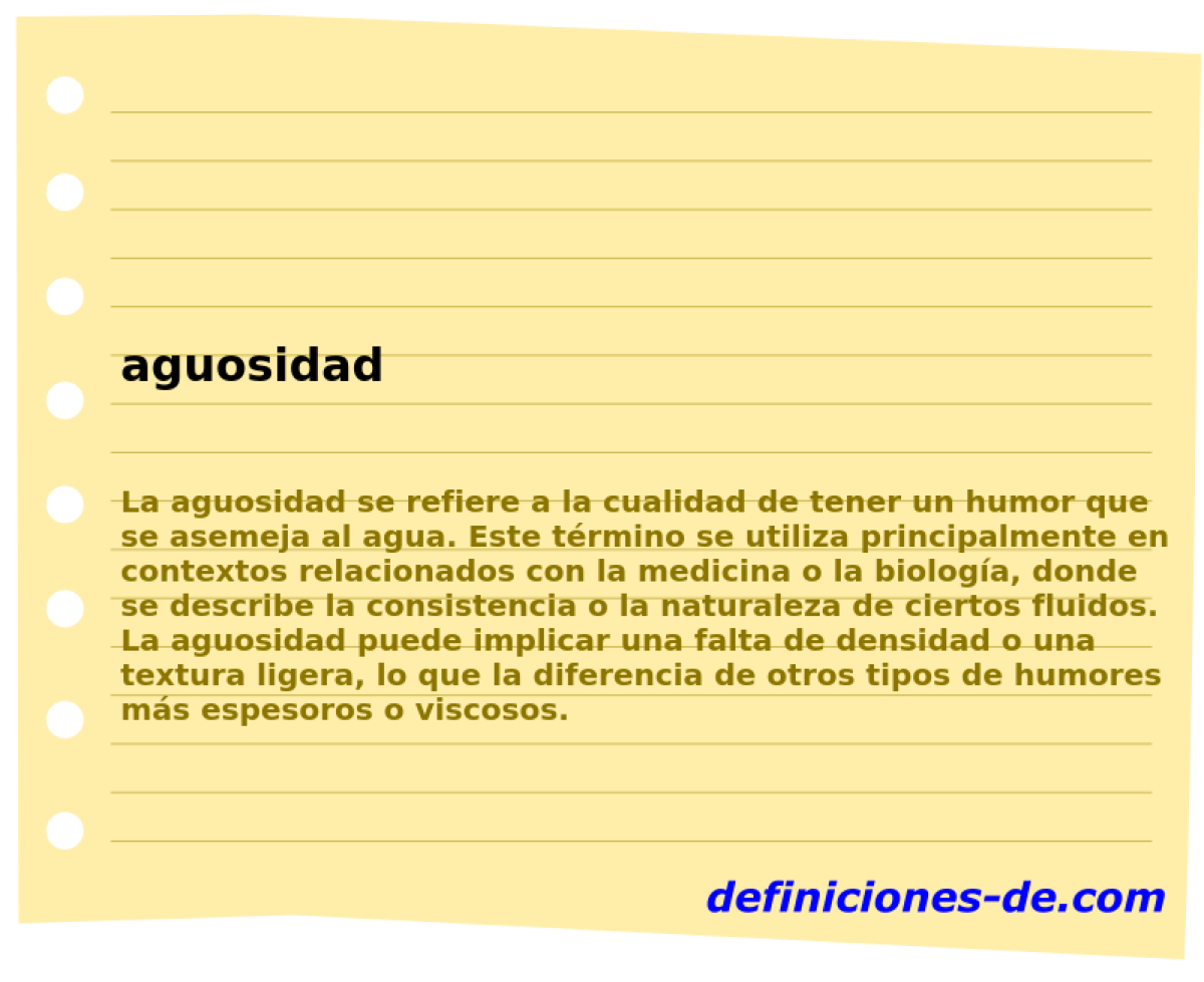 aguosidad 