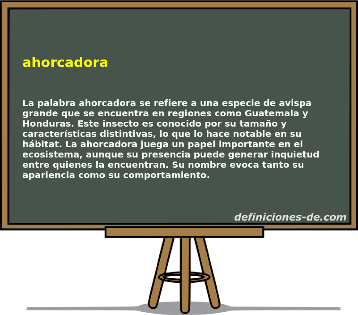 ahorcadora 