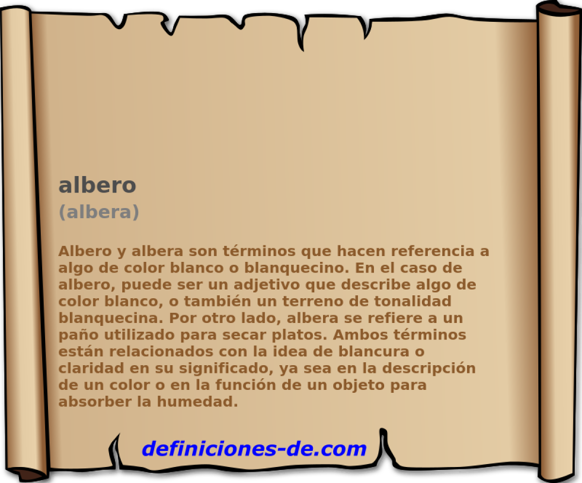 albero (albera)