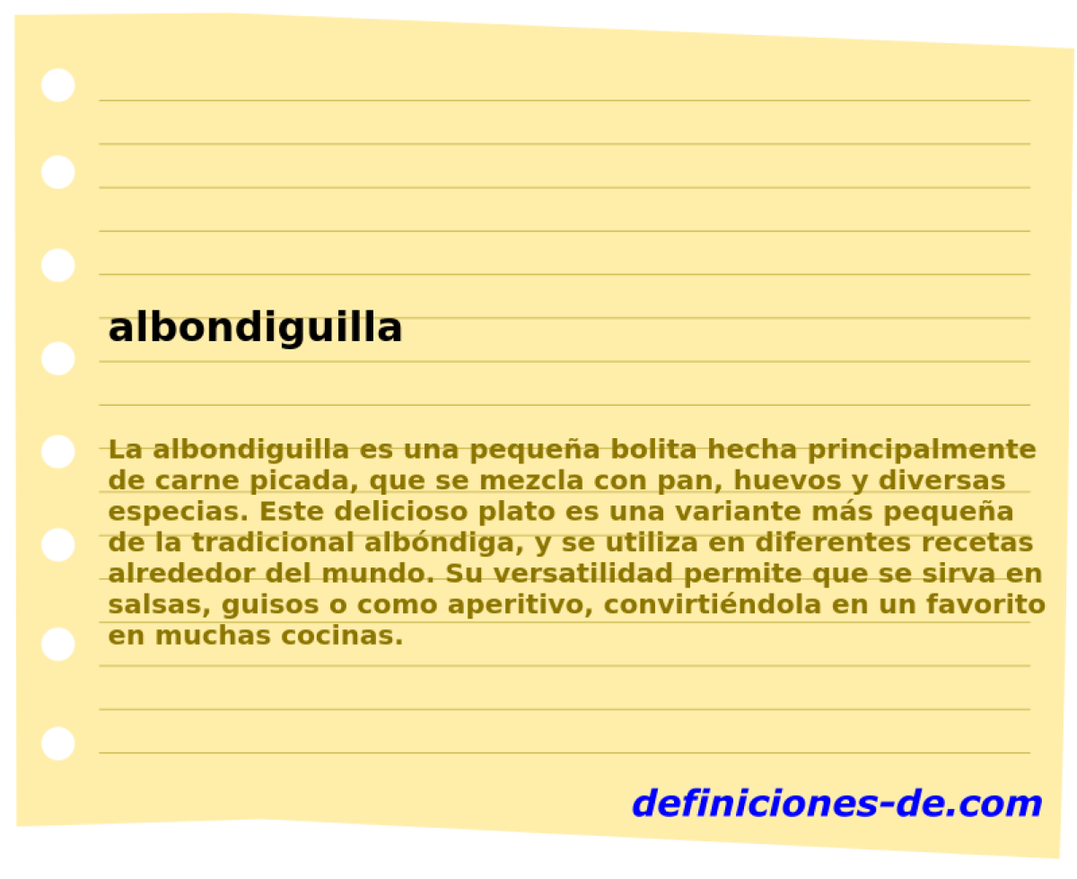 albondiguilla 