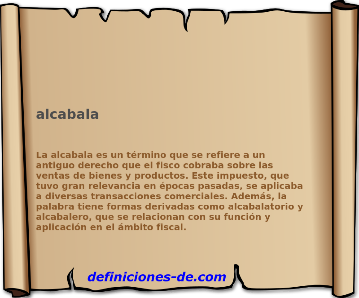 alcabala 