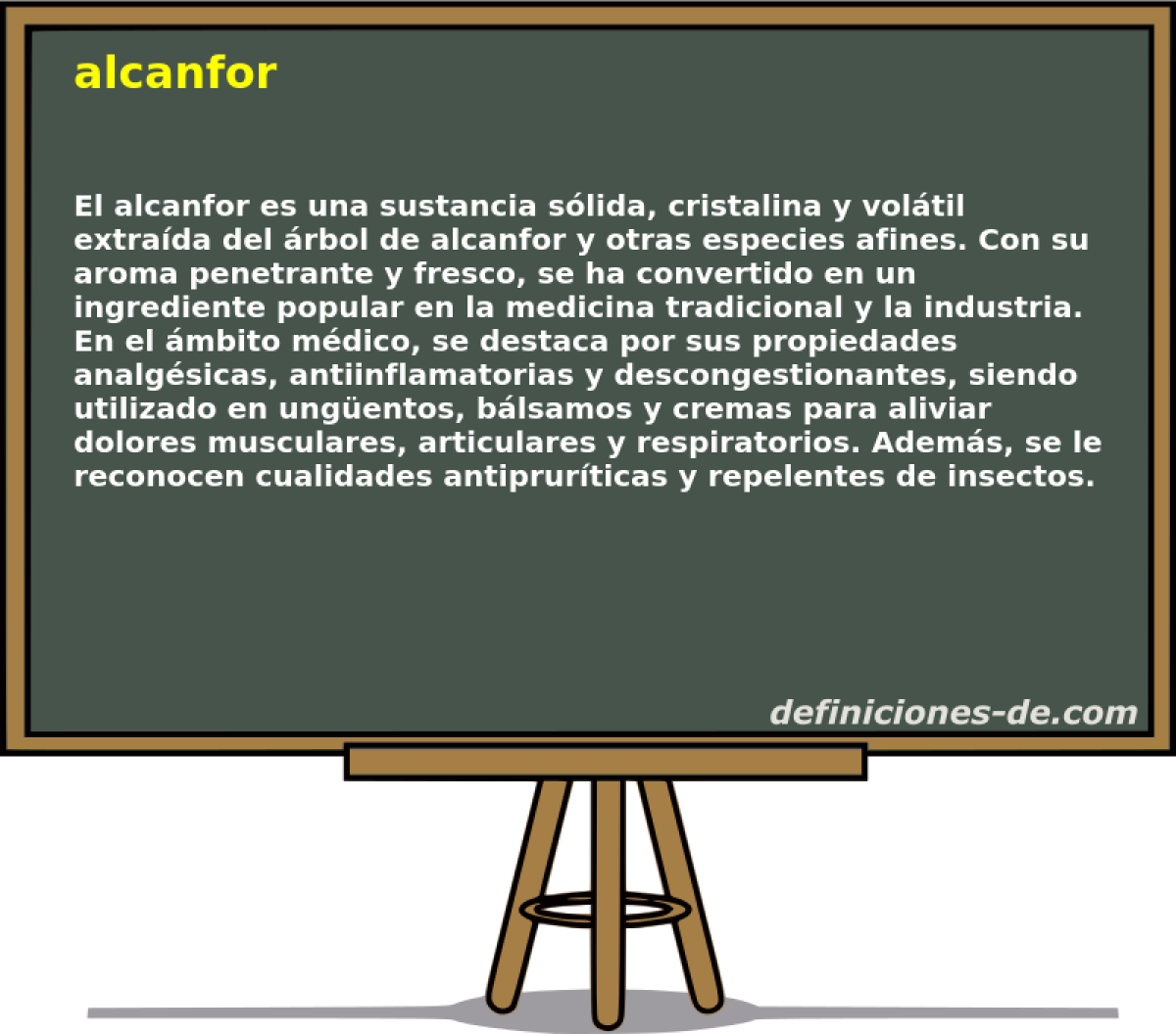 alcanfor 