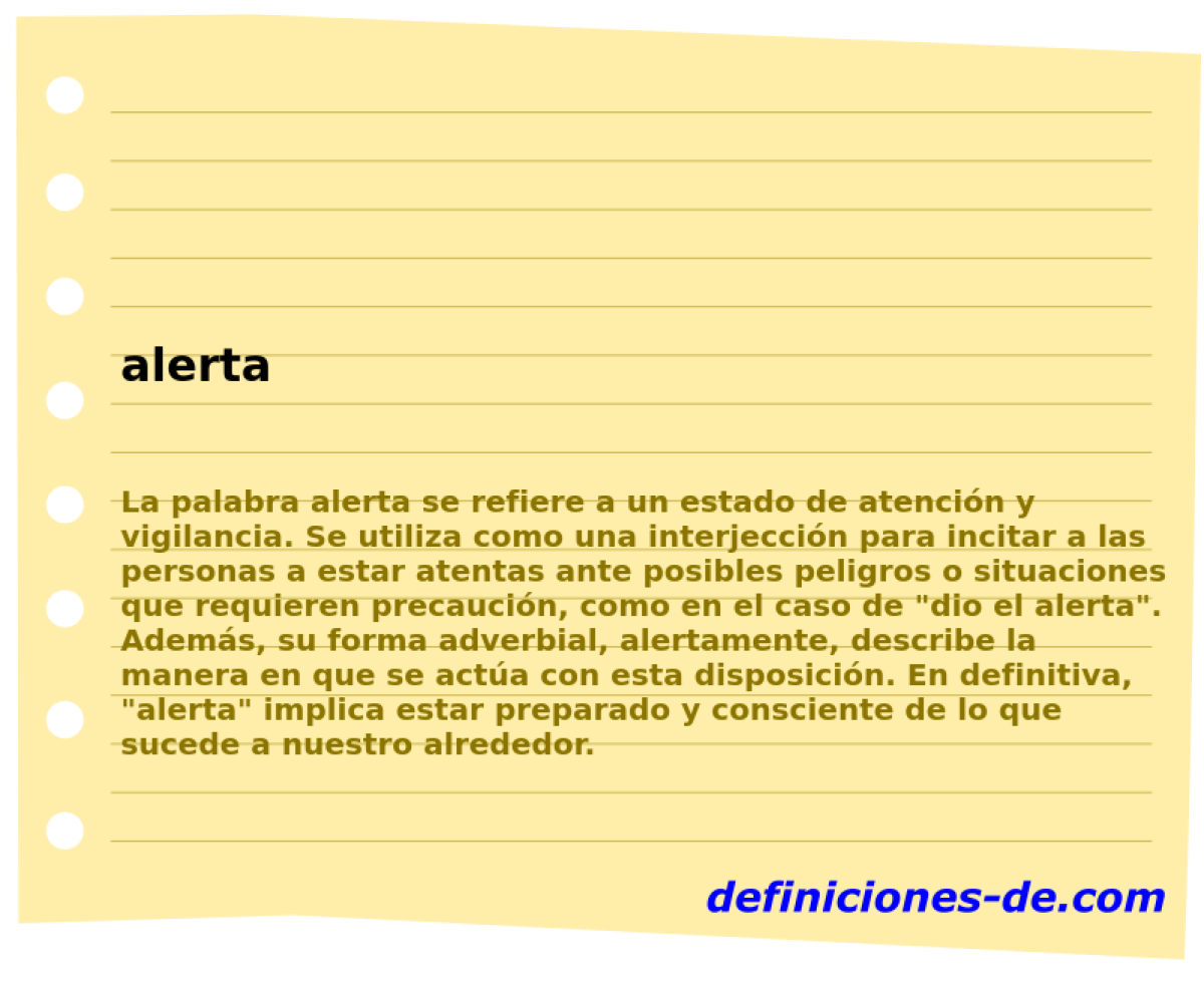 alerta 