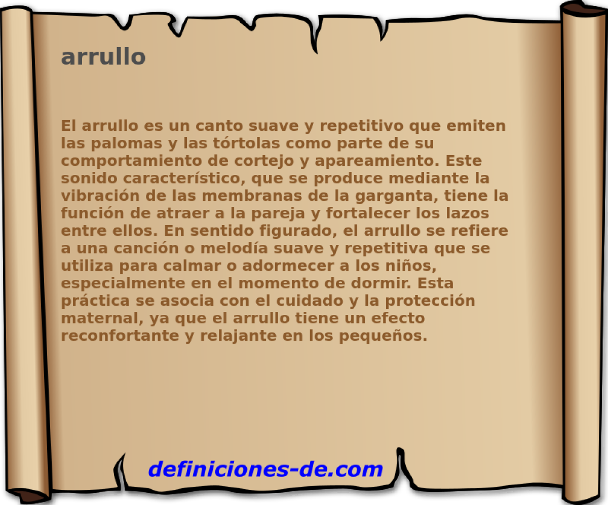 arrullo 