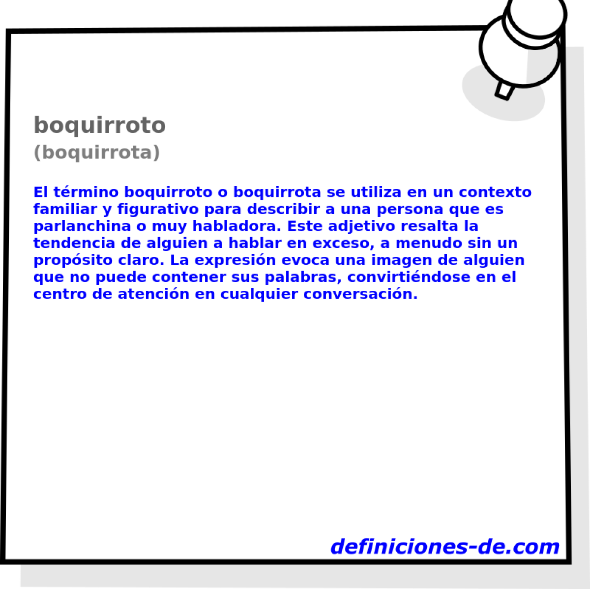 boquirroto (boquirrota)