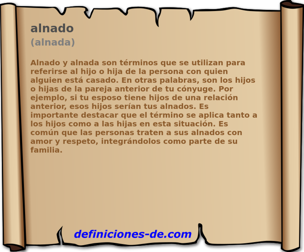 alnado (alnada)