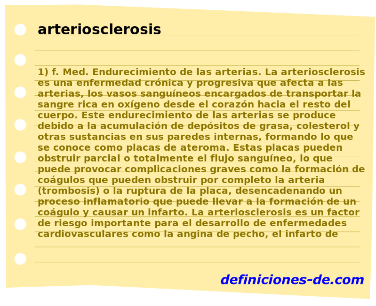 arteriosclerosis 