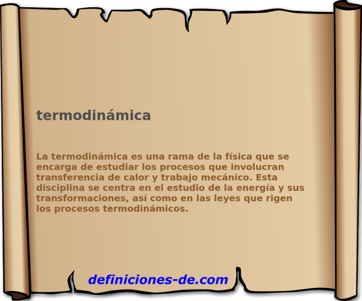 termodinmica 