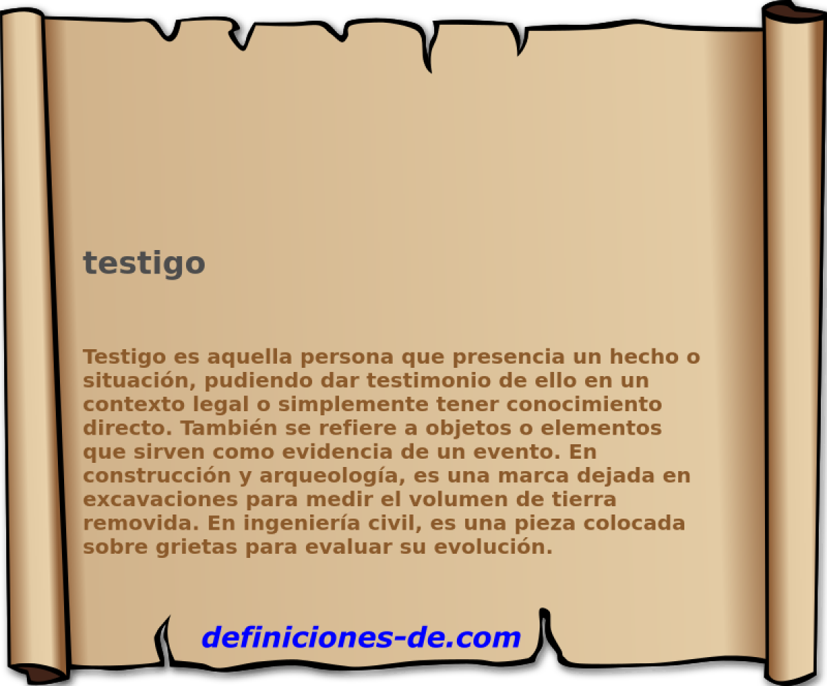 testigo 