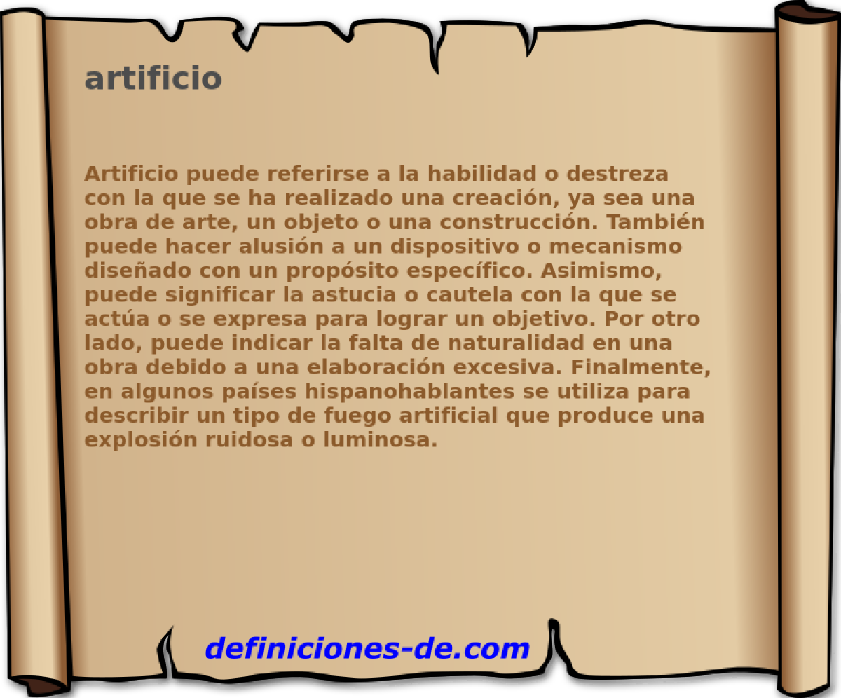 artificio 