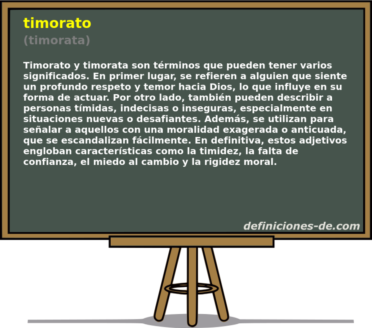 timorato (timorata)