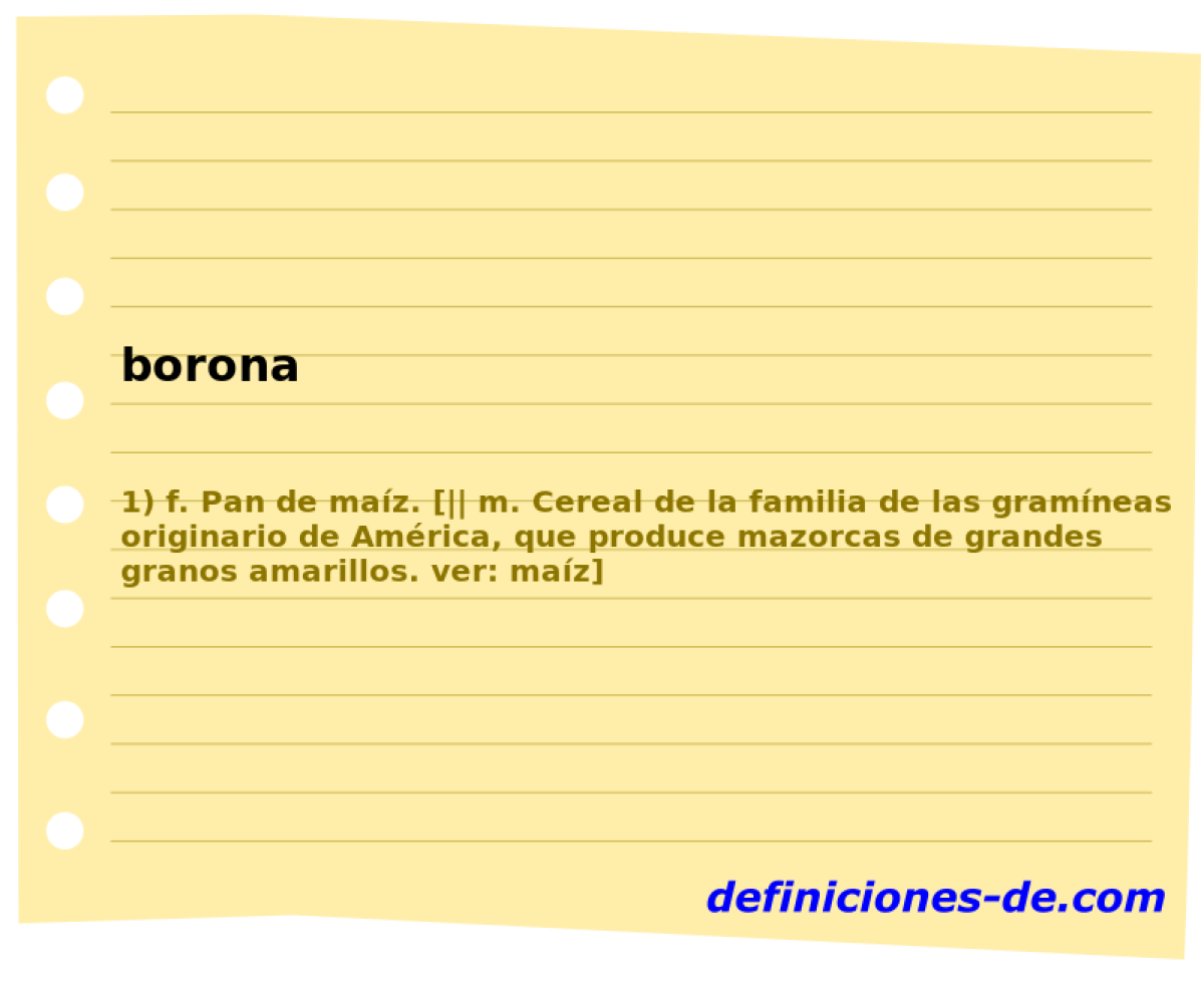 borona 